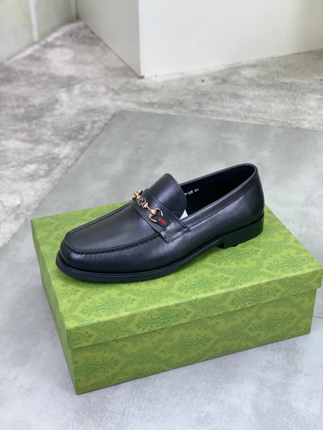 Men's men's shoes 💰P460 [New style] Water dyed cowhide 💰💎💎💎 [Gucci] GUCCI high-end men's formal business leather shoes, original order 1:1! Original imported high-end calfskin, original metal buckle, imported first-layer cowhide lining for feet, original outsole, men's shoe size: 38-45, black color available